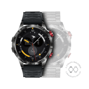 Kuzo Pro Sports Smart Watch with GPS - Black